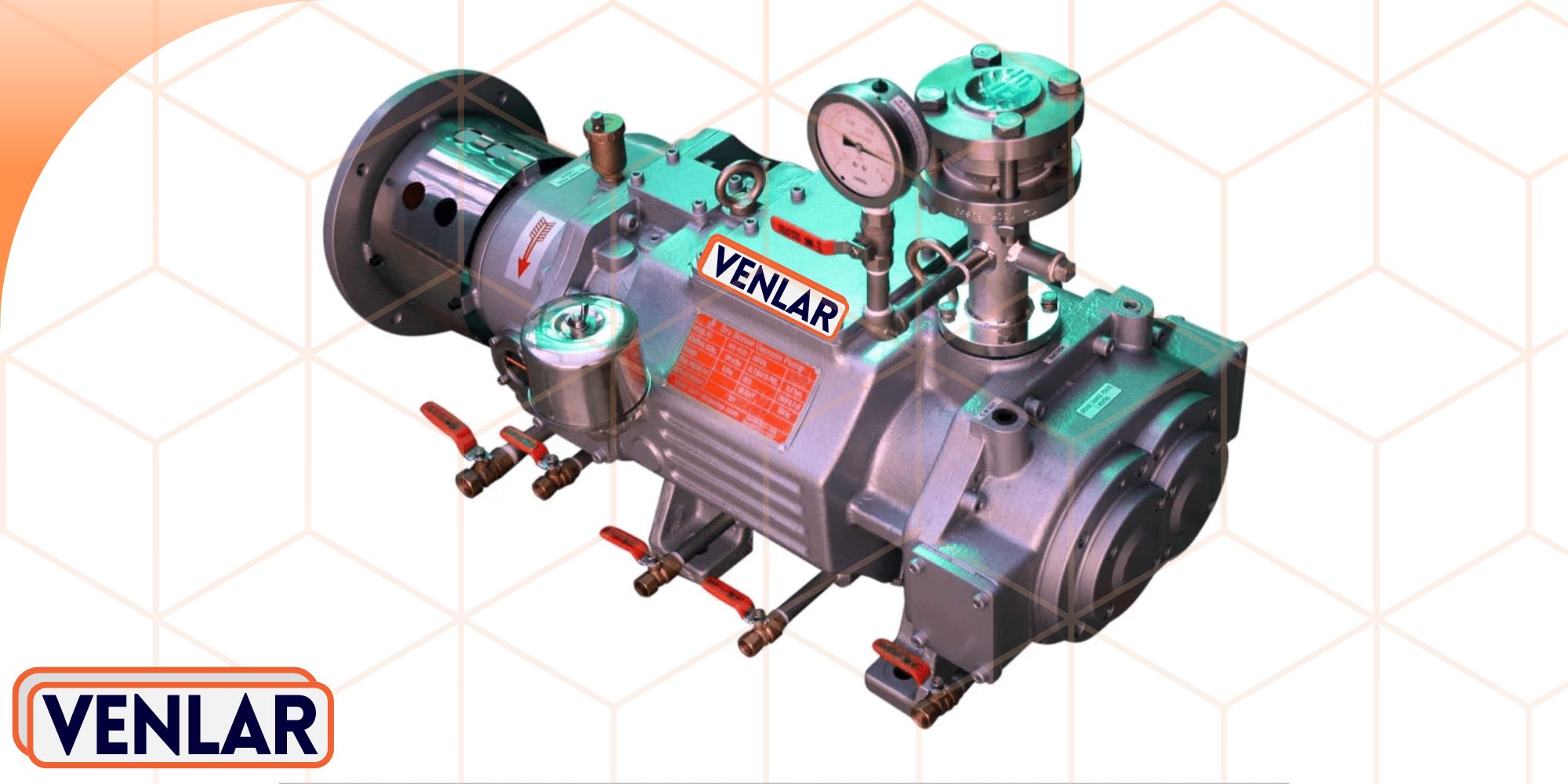 Dry Screw Vacuum Pump by Venlar