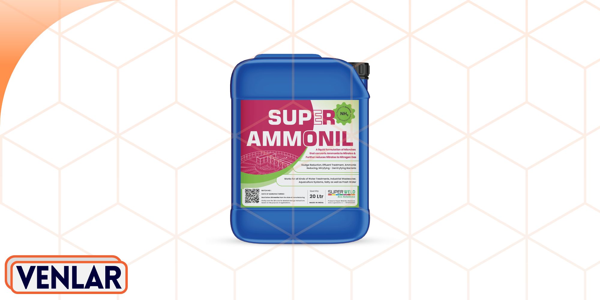 Super Ammonil converts Ammonia to Nitrogen by Venlar