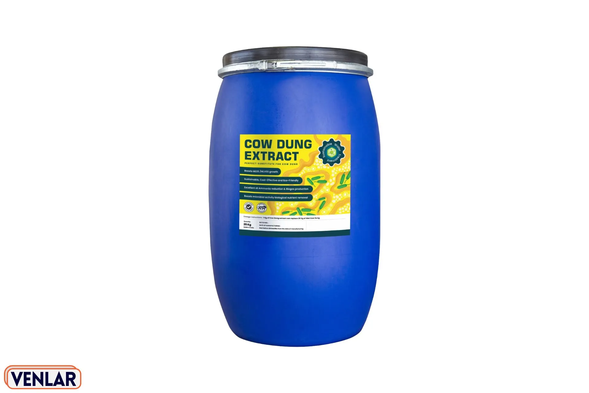 Cow Dung Extract for STP & ETP by Venlar Cow Dung Extract for STP & ETP by Venlar