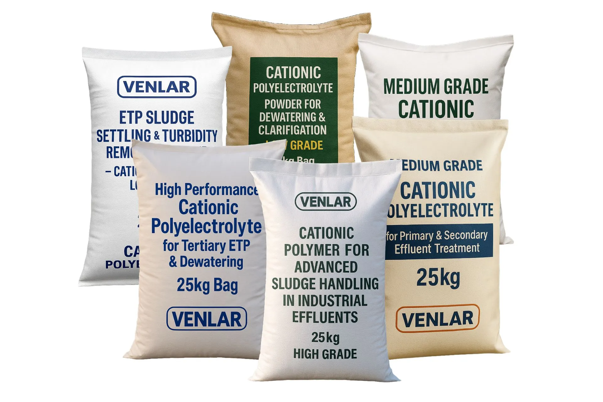 Cationic Polyelectrolyte VenFloc by Venlar