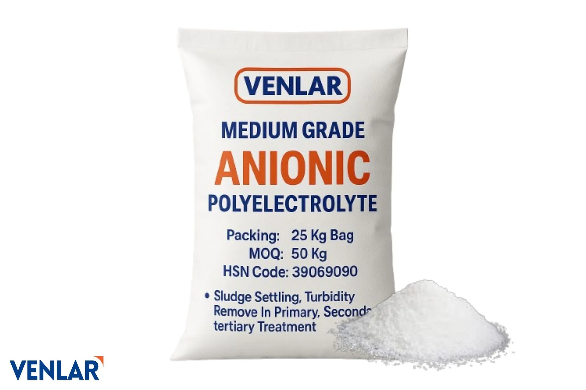 Anionic Polyacrylamide by Venlar Medium Grade