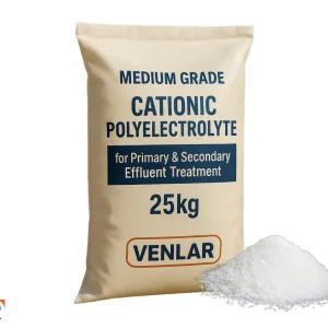 Cationic Polyelectrolyte by Venlar for Tertiary sludge dewatering