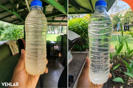 Venlar Solution For Yellowish Colour In Treated Water Venlar Solution For Yellowish Colour In Treated Water