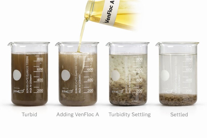 VenFloc A Coagulant used for settling the ETP and STP water VenFloc A Coagulant used for settling the ETP and STP water